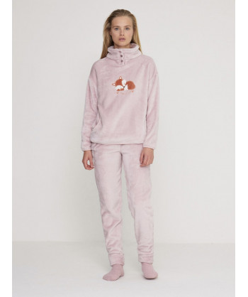 PIGIAMA DONNA CORAL FLEECE