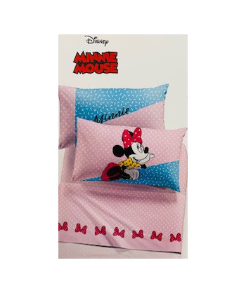 LENZUOLA MINNIE PINK CALEFFI